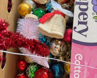 Vintage Christmas items 