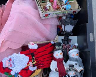 Vintage Christmas items 