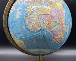 Cram's Scop-O-Spere Desktop Globe w/ Blue Oceanos