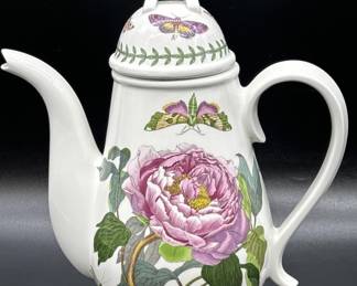 English Portmerion English China Lidded Teapot