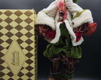 Katherine's Collection Christmas Doll w/ COA, 1/2