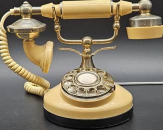 Vintage ITT Rotary Dial Priness Telephone