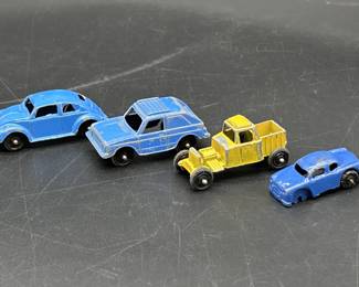 (4) Vintage Die Cast Tootsie Toy Cars