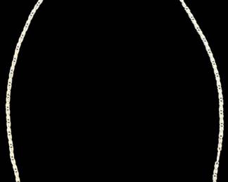 835 Silver Chain Necklace 