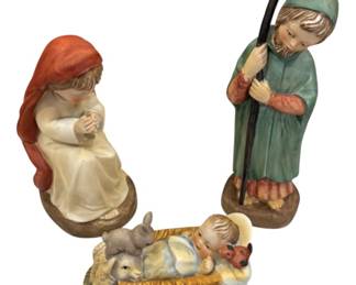 Dickmal Creations Nativity Figurines 