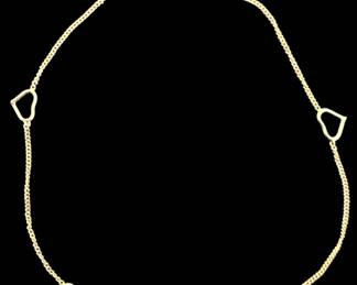 14KT Gold Heart Bracelet 