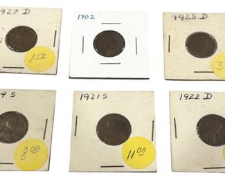 Lincoln Wheat Pennies 