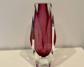 Murano "Mandruzzato" vase