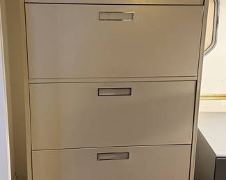 Large lateral file cabinet