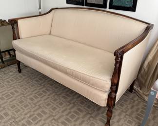 Sheraton style loveseat