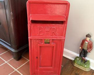 Vintage London postal box