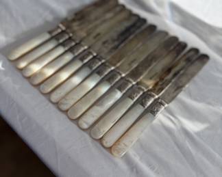 Antique pearl handle knives