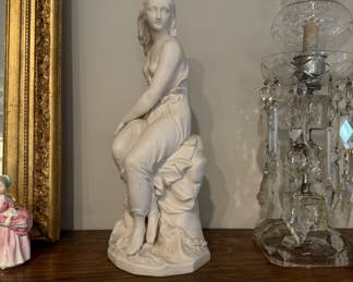 Sculpture - Parian - "Miranda" by John Bell