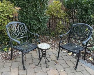 Cast Aluminum outdoor furniture