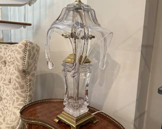 Vannes le Chatel art glass lamp