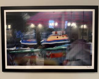 "Rainstorm" signed Marc Abrahms