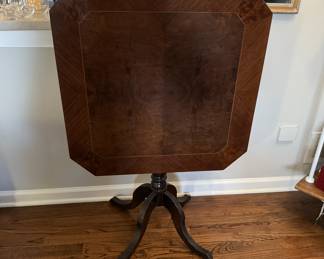 Vintage mahogany flip top card/dining table
