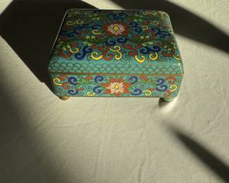 Cloisonne box