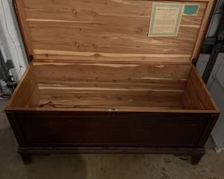 Vintage cedar chest