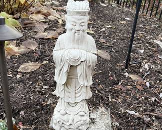 Concrete garden figure