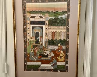 Oil painting - interior scene