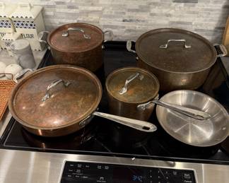 All-Clad copper cookware