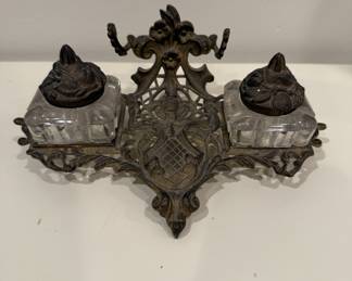 Antique inkwell