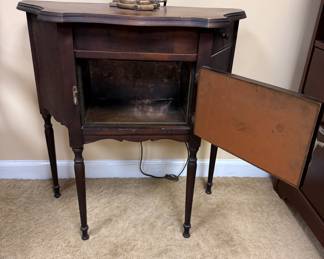 Vintage humidor cabinet