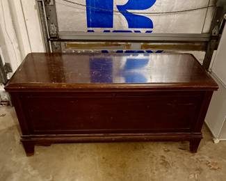 Vintage cedar chest