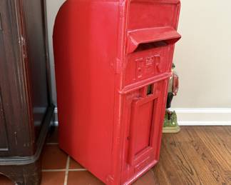 Vintage London postal box