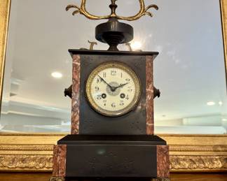 Antique mantle clock