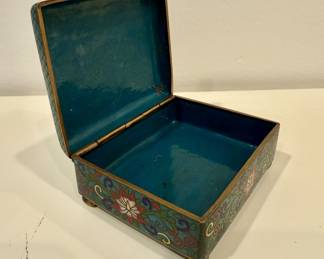 Cloisonne box