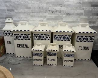 Vintage German canister set