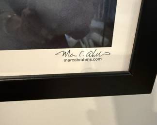 "Rainstorm" signed Marc Abrahms