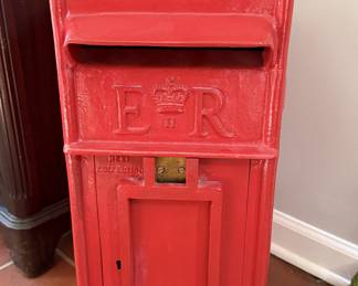 Vintage London postal box