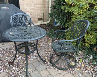 Cast Aluminum outdoor furniture