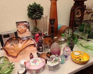 depression, glass, bohemian