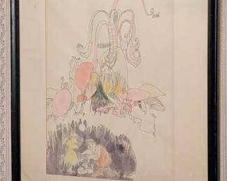 Original Alan Reid, Ann Arbor artist