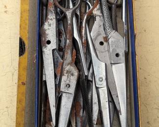 Scissors and scissor parts