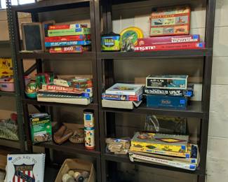Vintage toys and games
