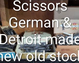 Scissors, made in Germany and Detroit