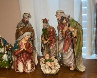 Nativity set