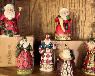 Jim Shore Santas
