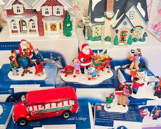 A selection of Department 56 Houses