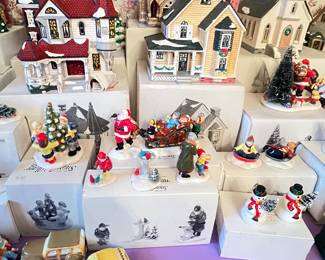 A selection of Department 56 Houses