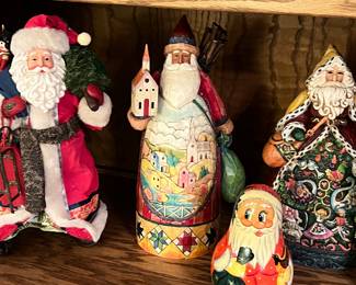 Jim Shore Santas