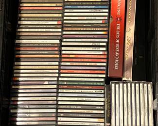 A selection of CDs