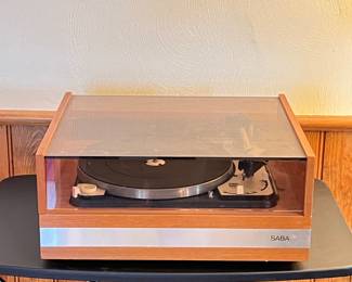 Vintage Saba Record Player