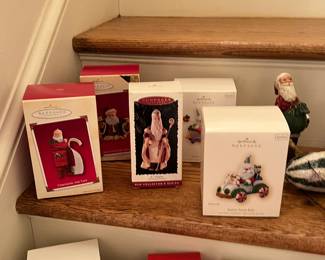 A selection of Hallmark Keepsake Ornaments