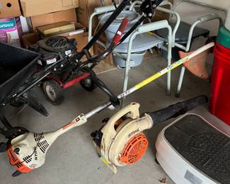 Various Pieces of Lawn Equipment